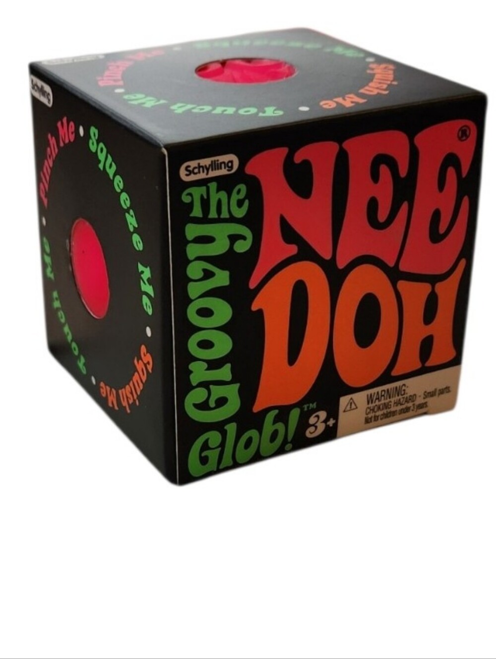 NEW NeeDoh The Groovy Glob That Started It All! The Original NeeDoh Ball-Pink